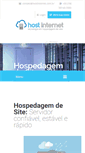 Mobile Screenshot of hostinternet.com.br